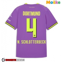 Moške Nogometnih dresov Borussia Dortmund Nico Schlotterbeck #4 Tretji 2026-27 Kratki rokavi